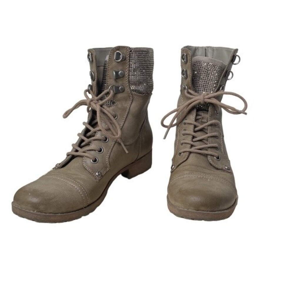 G by Guess Braydeen Combat Lace-up Boots Size 7M